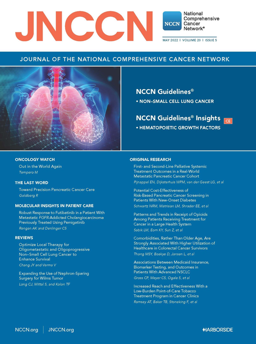 JNCCN Cover, May 2022