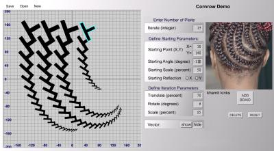 Cornrow Curves