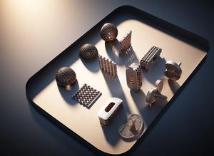 Metamaterial orthopedic implants