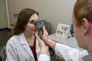 Measuring pupillary light reflex Georgina Lynch lab