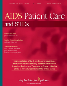 AIDS Patient Care and STDs