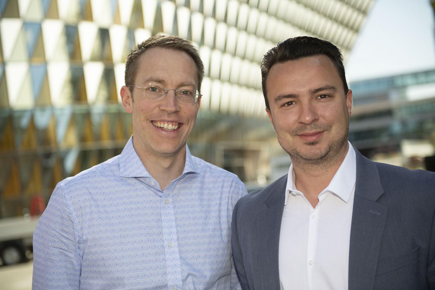 Johan Lindberg and Bram De Laere, Karolinska Institutet