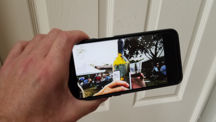 Alcohol video on cell phone