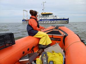 SIBES fieldwork expedition in 2024, with RV Wim Wolff