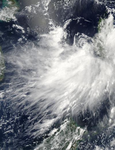 NASA's Aqua Satellite Image of Tropical Storm Conson