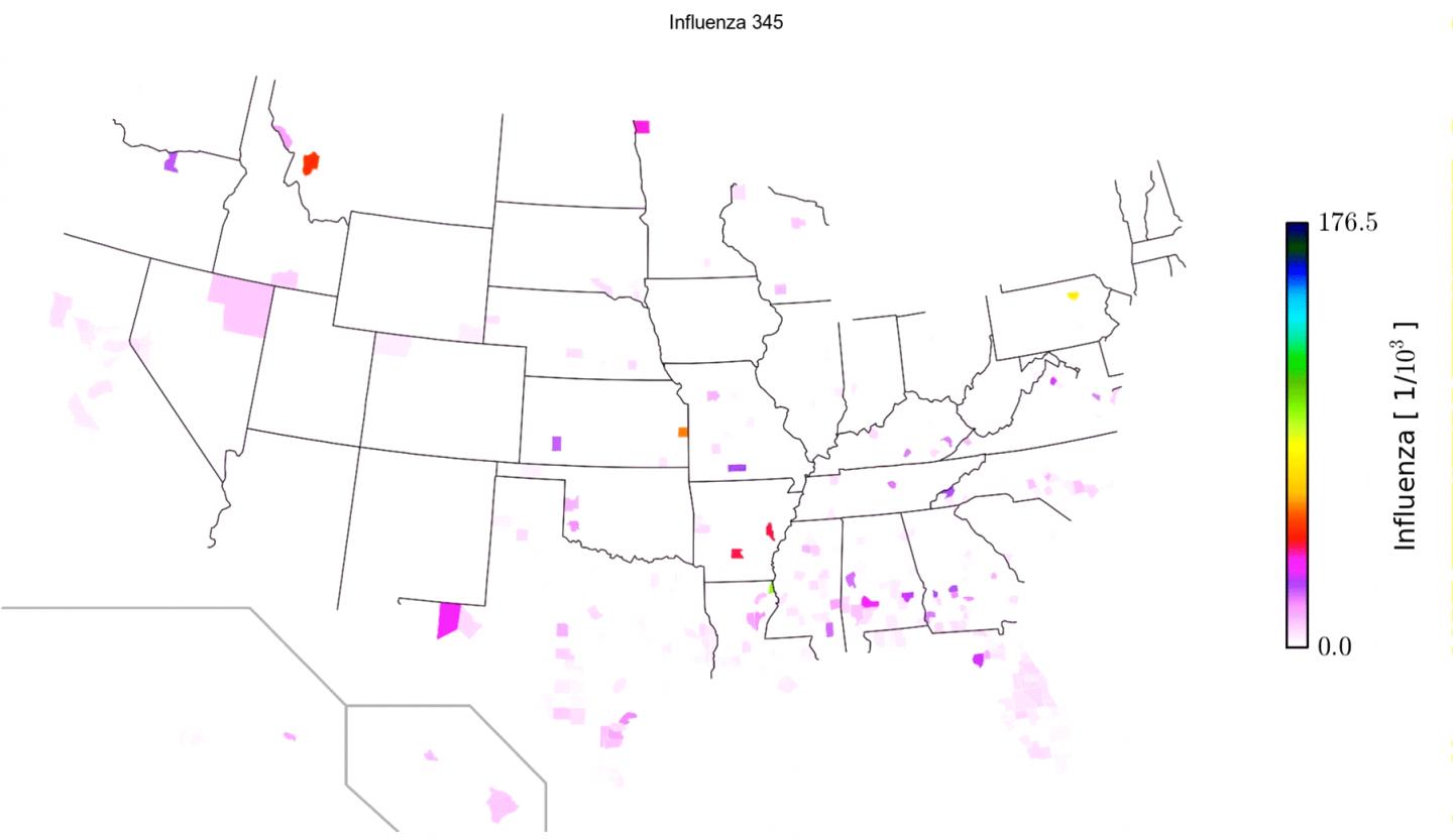 Flu Map [IMAGE] EurekAlert! Science News Releases