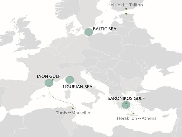 CLAIM's In-situ Testing Areas