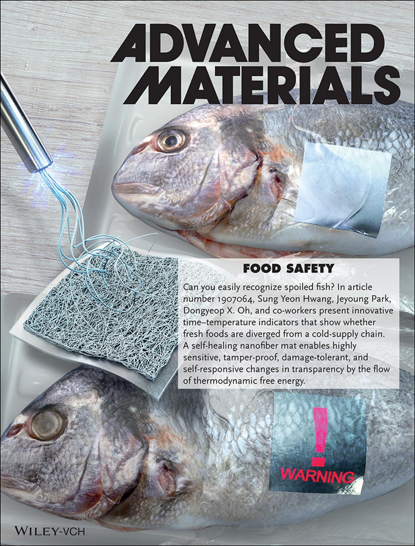 The Cover of Advance Materials