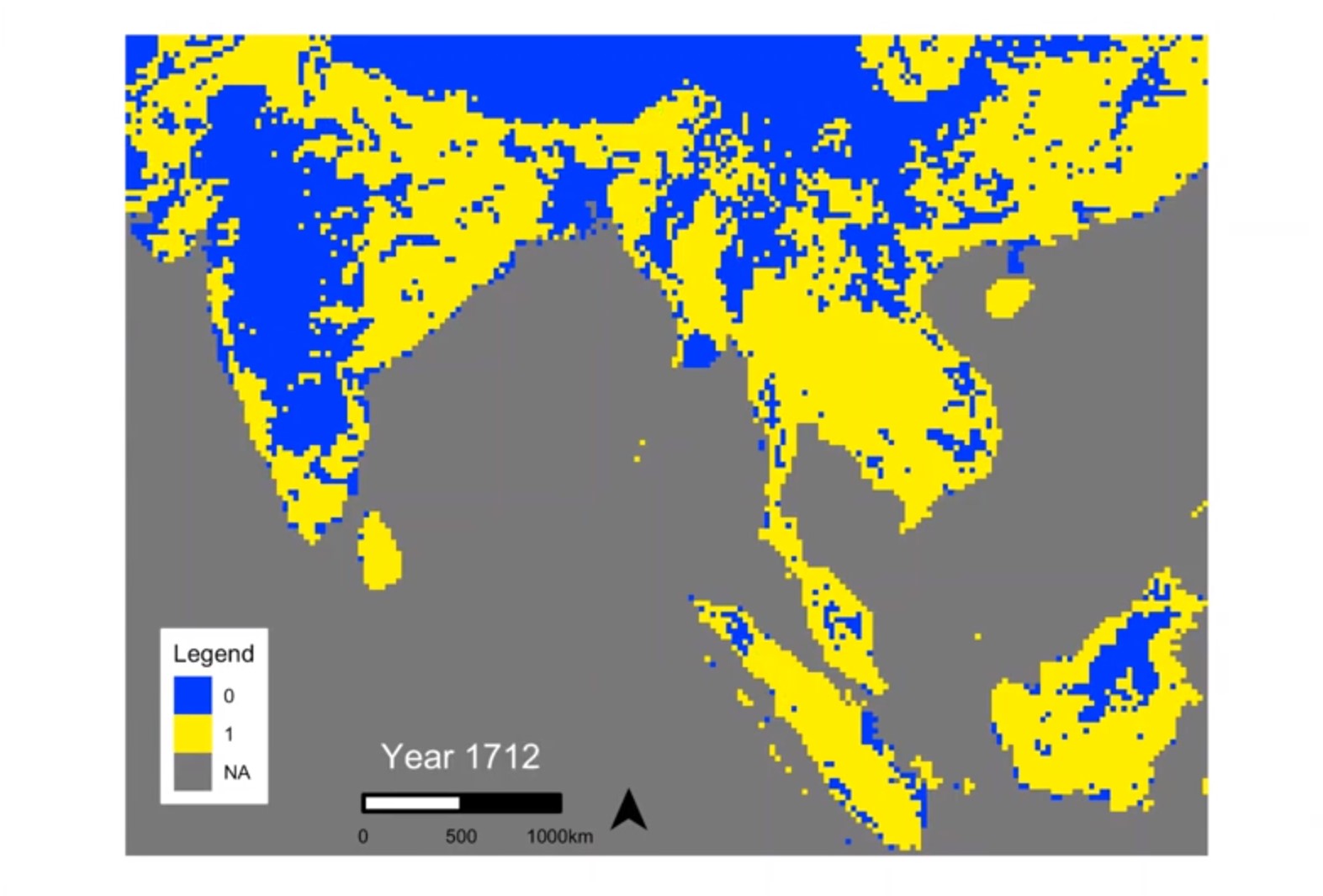 Global Elephant Habitat Loss: 1700-2015