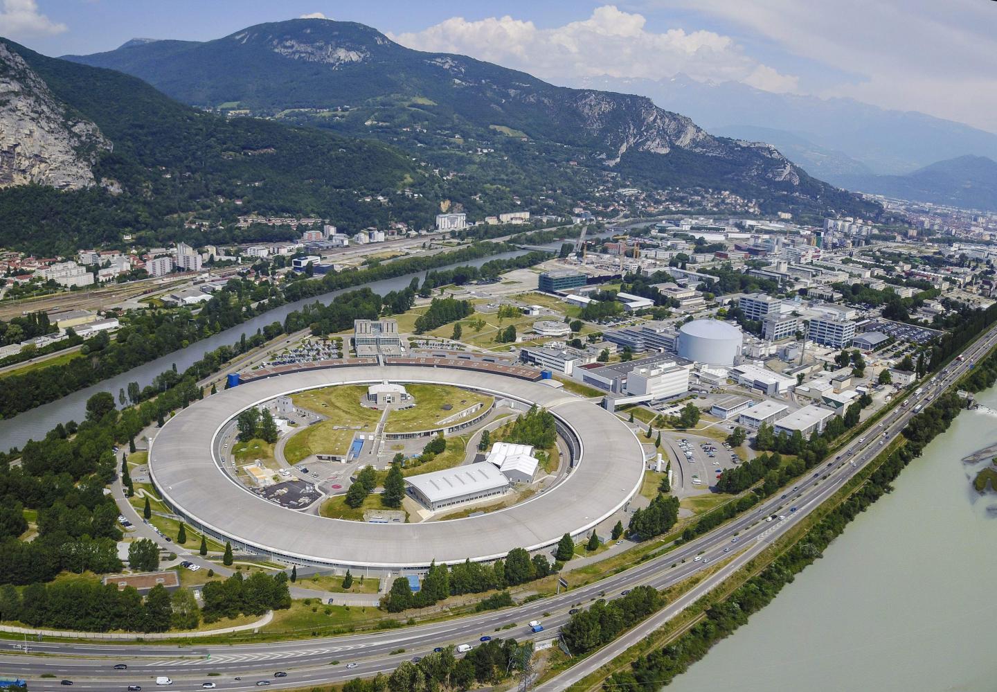 Aerial View of the ESRF