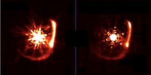 Near-infrared imagery of WR140’s expanding circumstellar dust structure