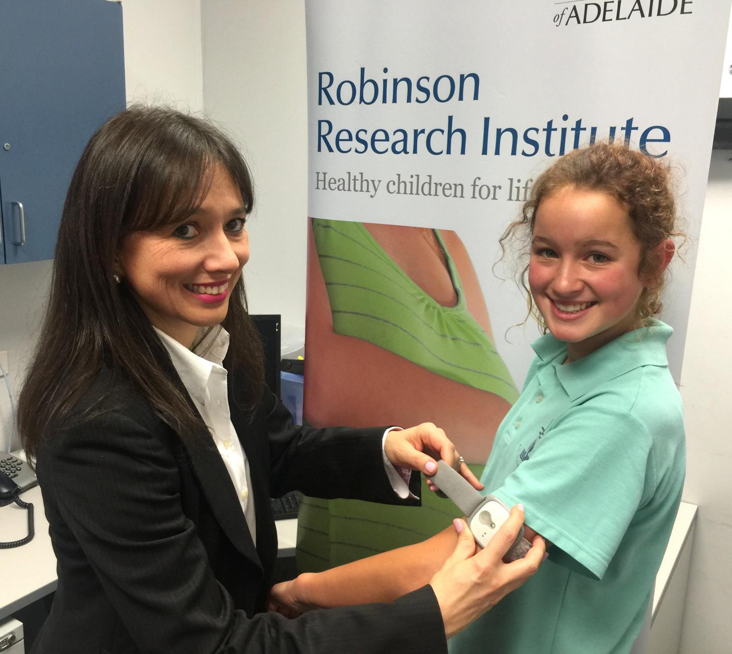 Alexia Pena and Estelle, Aged 12