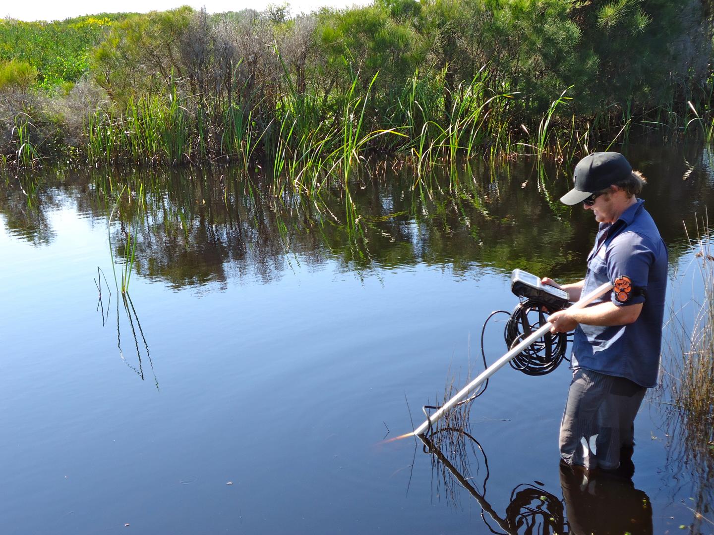 Collecting data near Batemans Bay, NSW