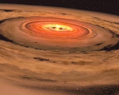 Artist's Impression of Dusty Disc