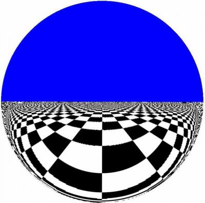 One of the views through the wormhole