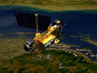 Artist's Concept of UARS Spacecraft