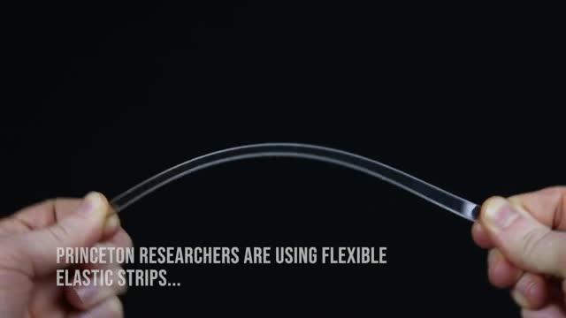 Creating structures from flexible strips