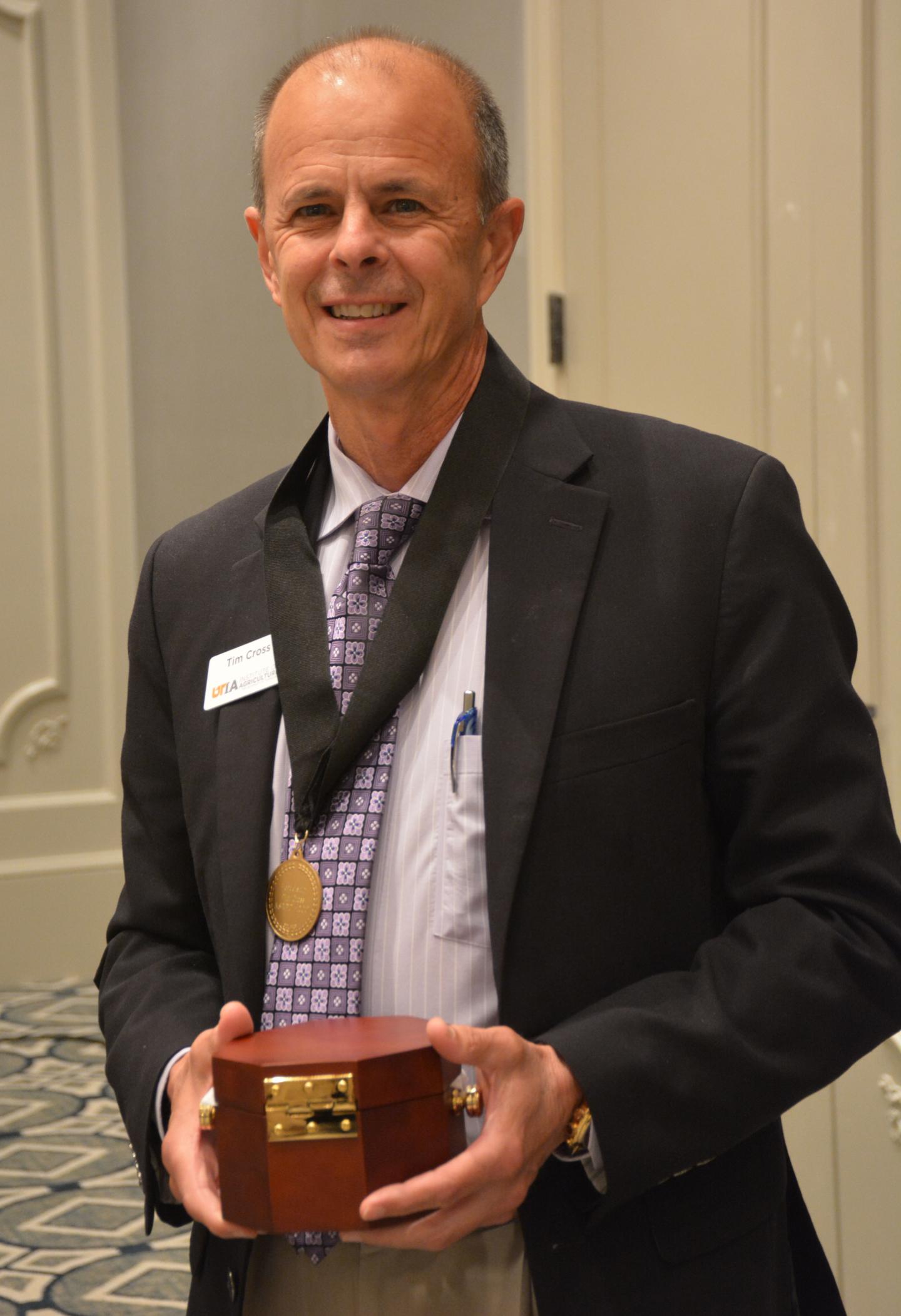 Dr. Tim Cross, Chancellor of the University of Tennessee Institute of Agriculture