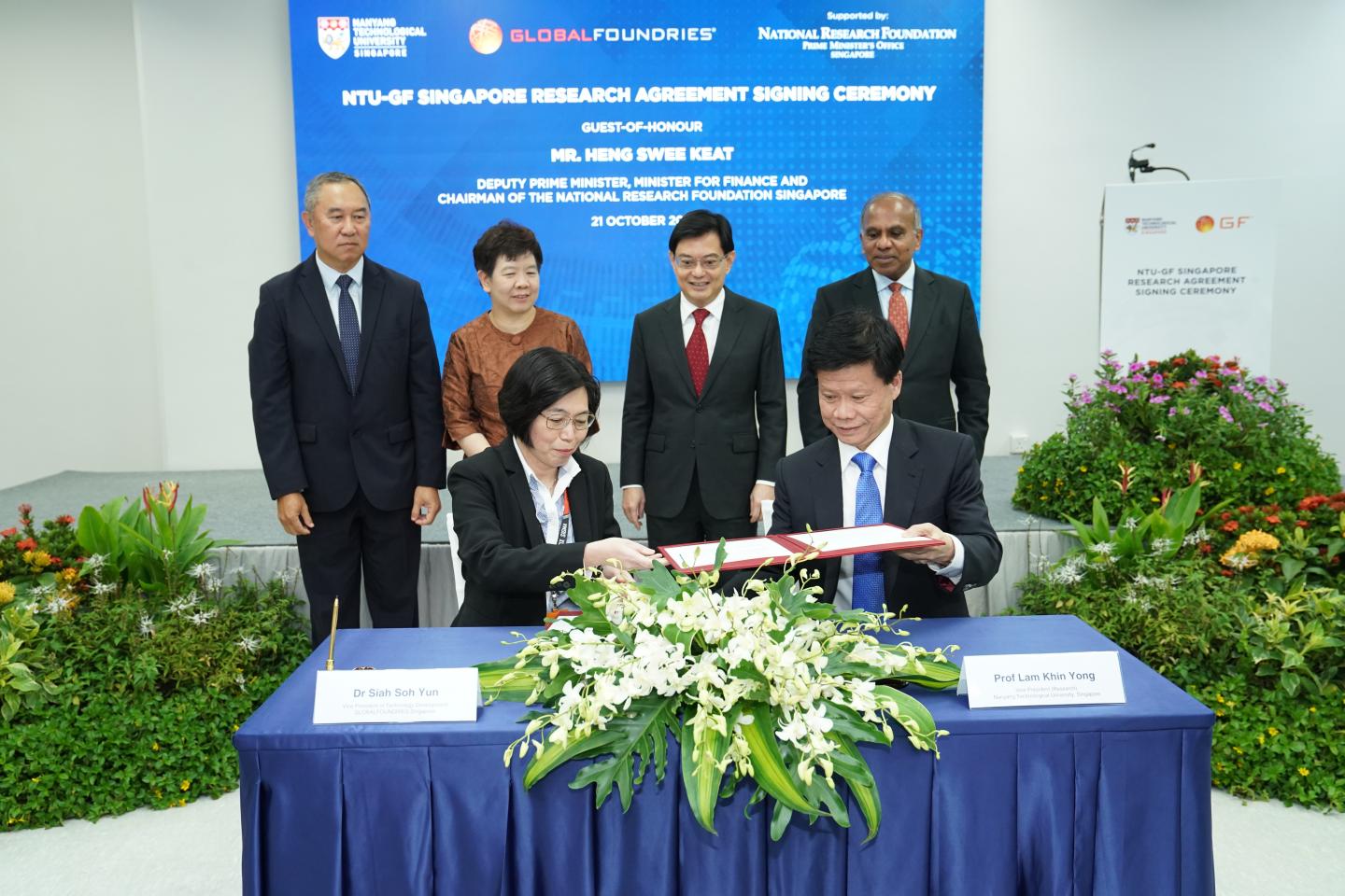 NTU-GLOBALFOUNDRIES Singapore Partner to Explore Reram Technology for Embedded Systems