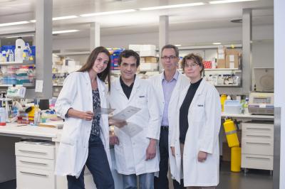 Dr. Delphine Merino, Dr. François Vaillant, Geoff Lindeman and Jane Visvader