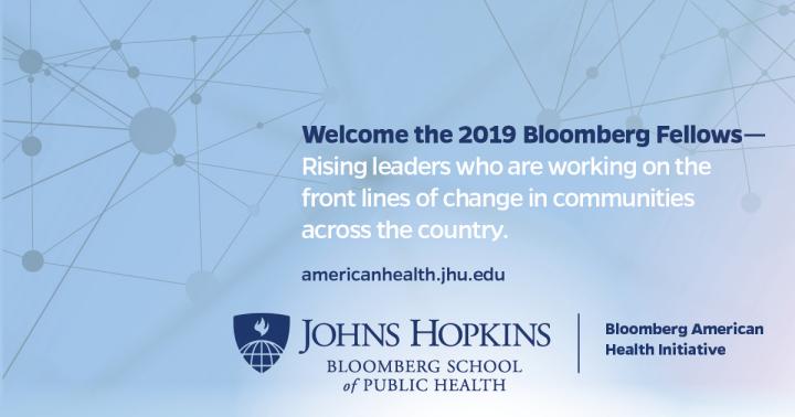 2019 Cohort of Bloomberg Fellows