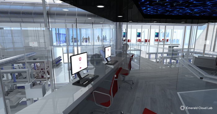 Rendering of the Carnegie Mellon University Cloud Lab