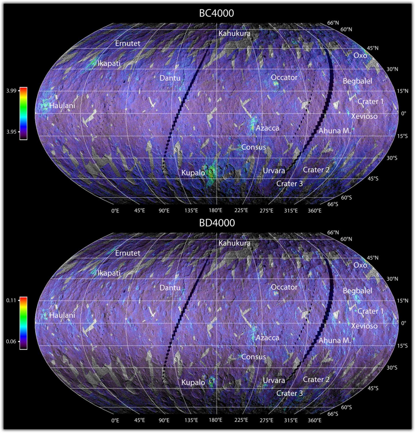 Ceres is Still Evolving and Has Seasonal Water Cycles (1 of 6)