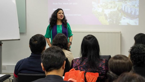 Dr Nisha Mendiratta from the Indian Government department of Science and Technology.