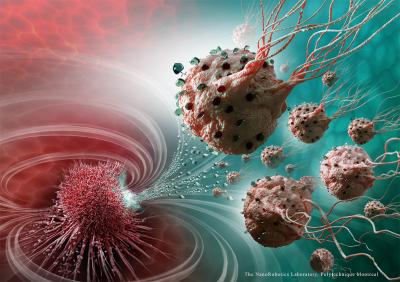 Legions of Nanorobots Target Cancerous Tumors with Precision
