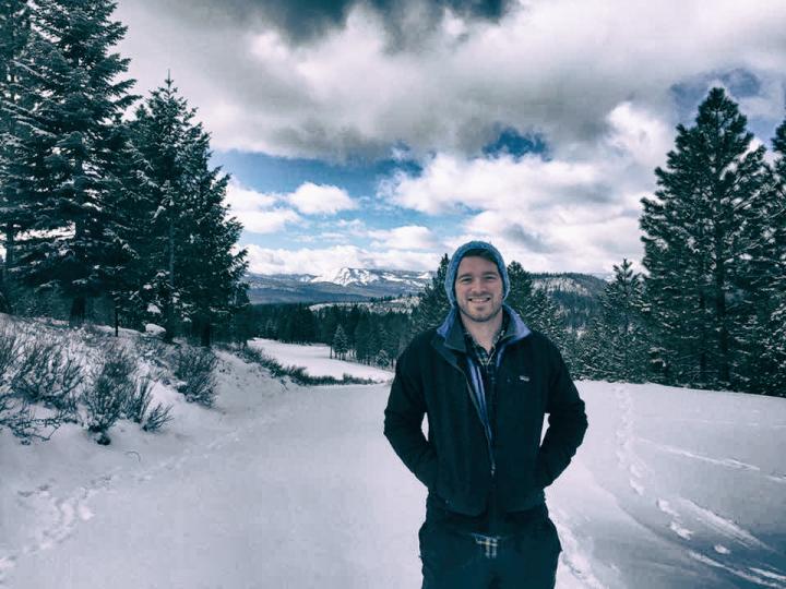 Photo of Alan in Mountains