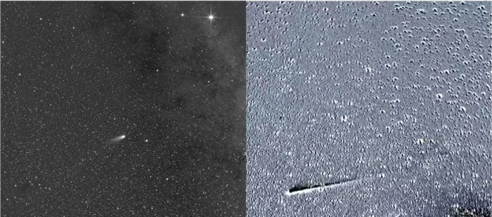 Views of Comet Leonard from Two Sun-Watching Spacecraft