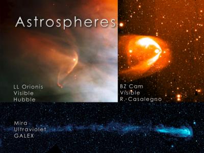 Examples of Astrospheres