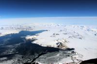 Antarctic Peninsula, Viewed from IceBridge Flight