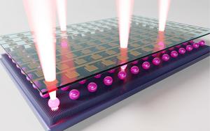 Optically Pumped and Electrically Switchable Microlaser Array Based on Elliptic Deformation and Q-Attenuation of Organic Droplet Oscillators