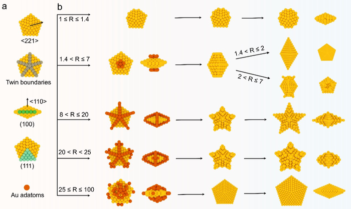 Researchers Achieve Universal Route to Family of Penta-twinned Gold Nanocrystals