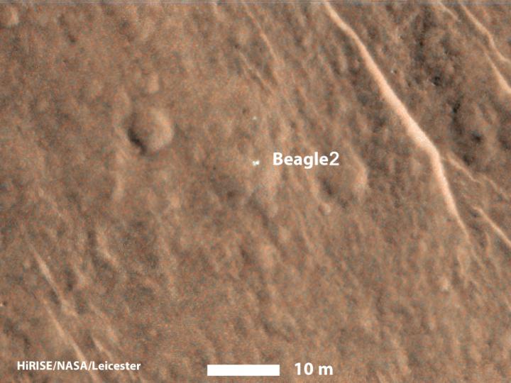 HiRISE Image of the Beagle 2 Landing Site
