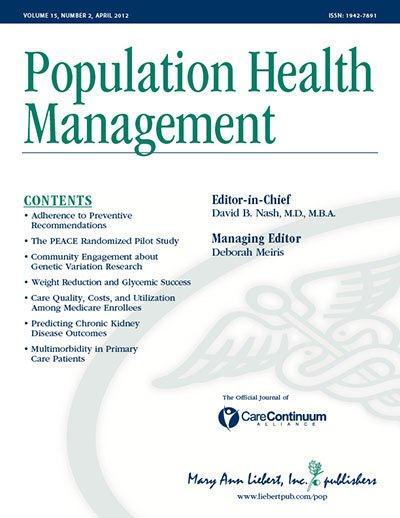 <I>Population Health Management</I>