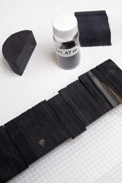 Drill core: Late Archean Mt. McRae Shale