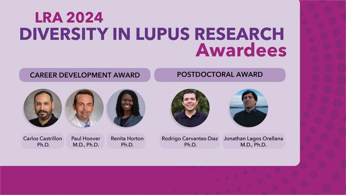 LRA Announces 2024 Diversity in Lupus Research Award Recipients