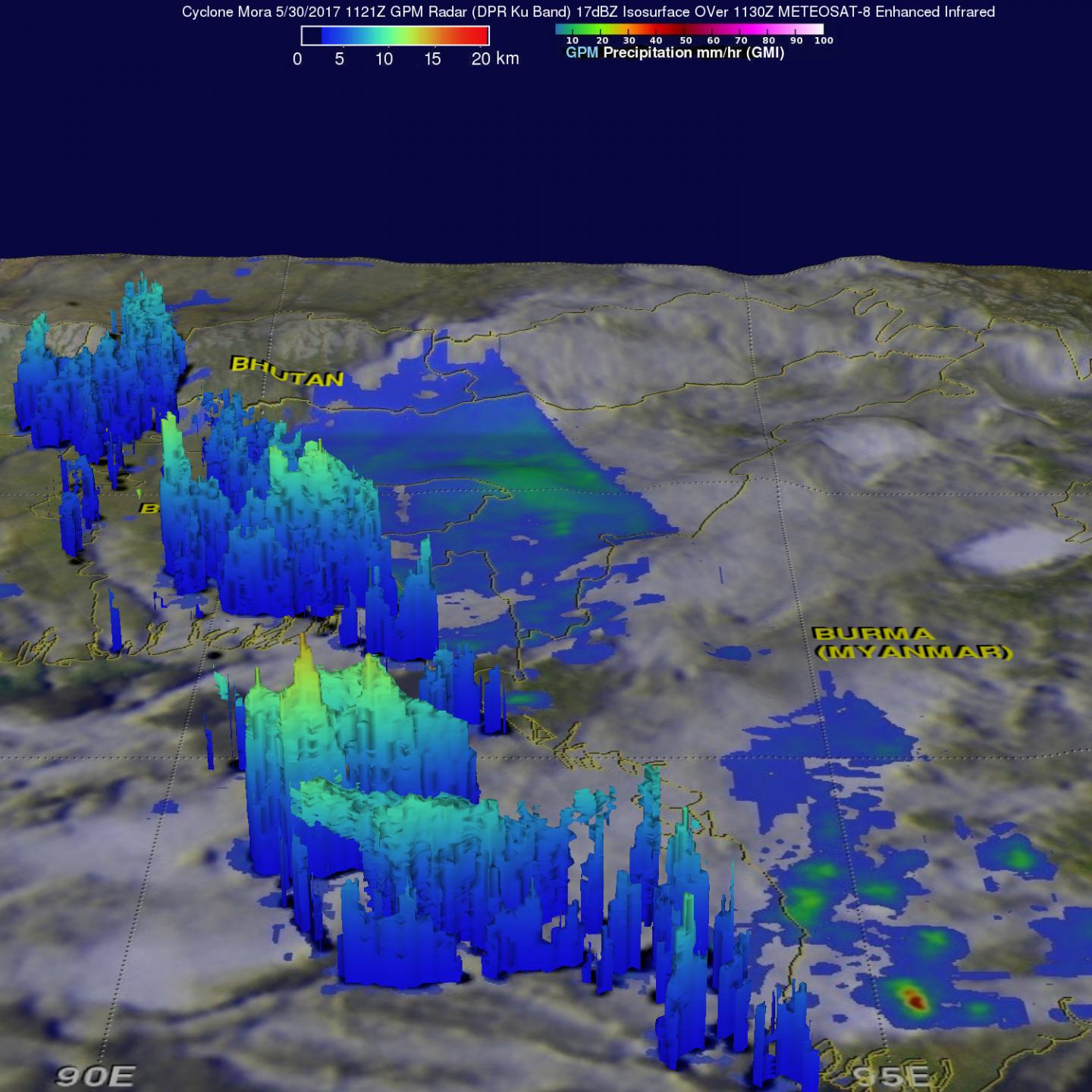 GPM Image of Mora