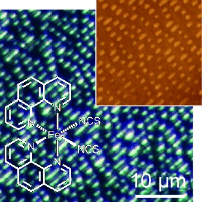 Nanopatterned Spin-Transition Compound