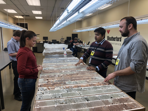 Bakken Shale Team Analyzing Rock Samples