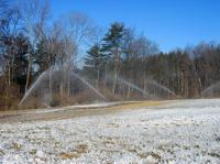 Spray Irrigation at Penn State Living Filter