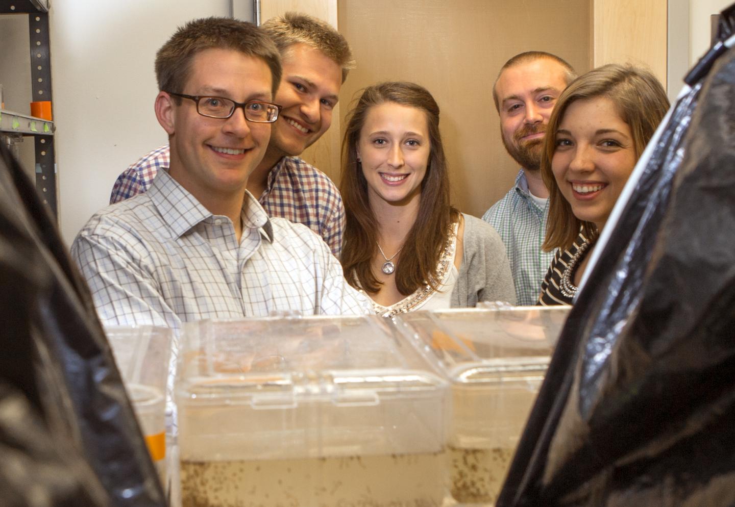 Joshua Benoit, Jake Hendershot, Elise Szuter, Andrew Rosendale, Emily Jennings