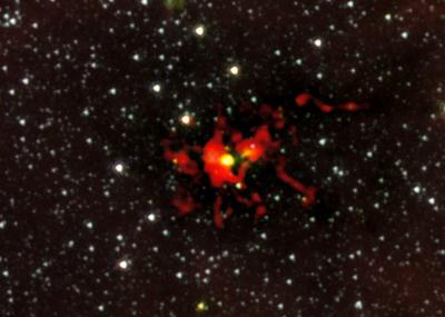 ALMA Observes the Birth of a Monster Star