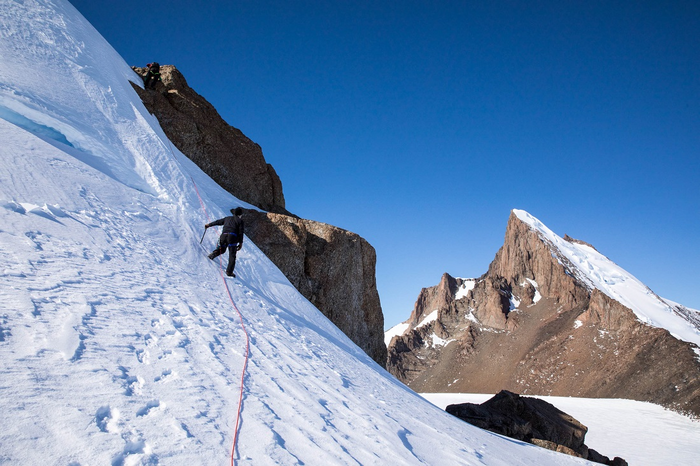 Going to great heights to collect rocks