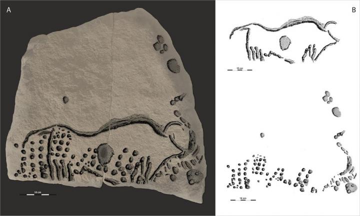 Finding of 38,000 Year-Old Engravings Confirms Ancient Origins of Technique Used by Seurat, Van Gogh, Pissarro, and Lichtenstein