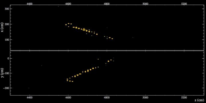 NOvA Far Detector Neutrino Event Display