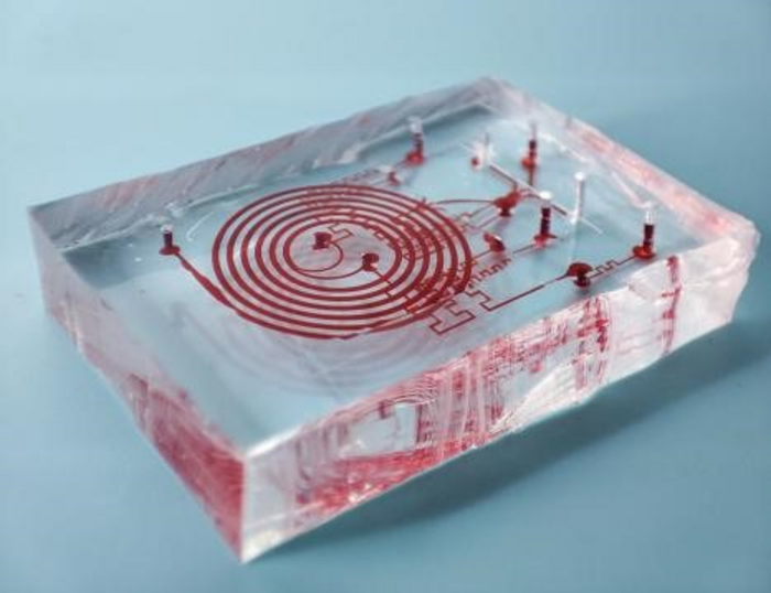 3D-stacked multistage inertial microfluidic c | EurekAlert!