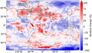 Figure depicting turbulence increase from 1979 to 2020